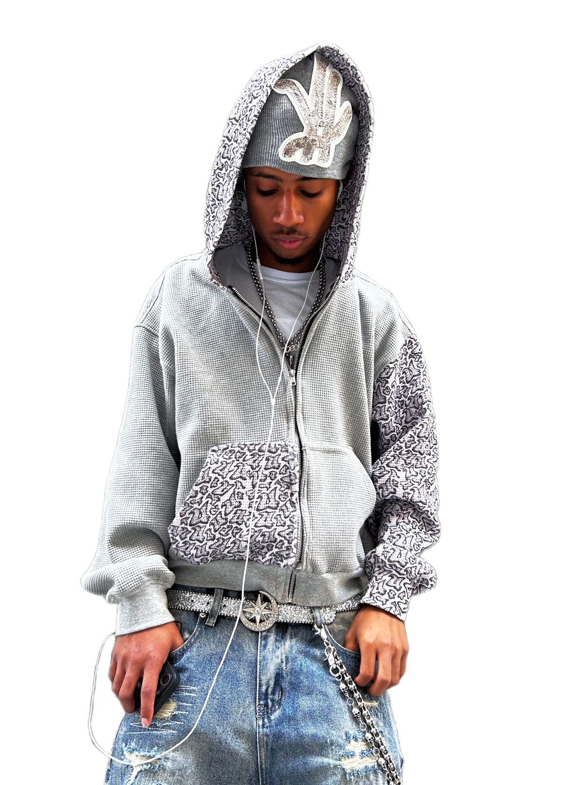 “Half & Half Hoodie”