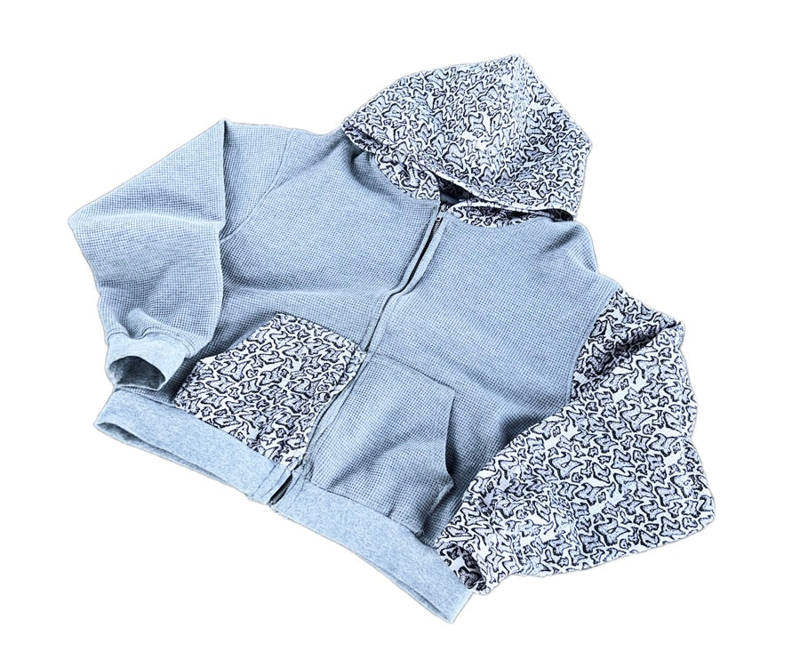 “Half & Half Hoodie”